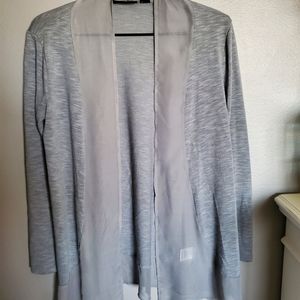 Womens Gray Cardigan - Perfect for Spring! - Small